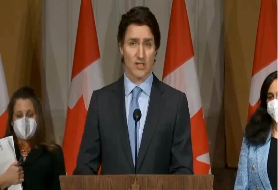 🚨🤮PUKE ALERT🤮🚨 PM Trudeau Says Canada Will Stand Against Authoritarianism