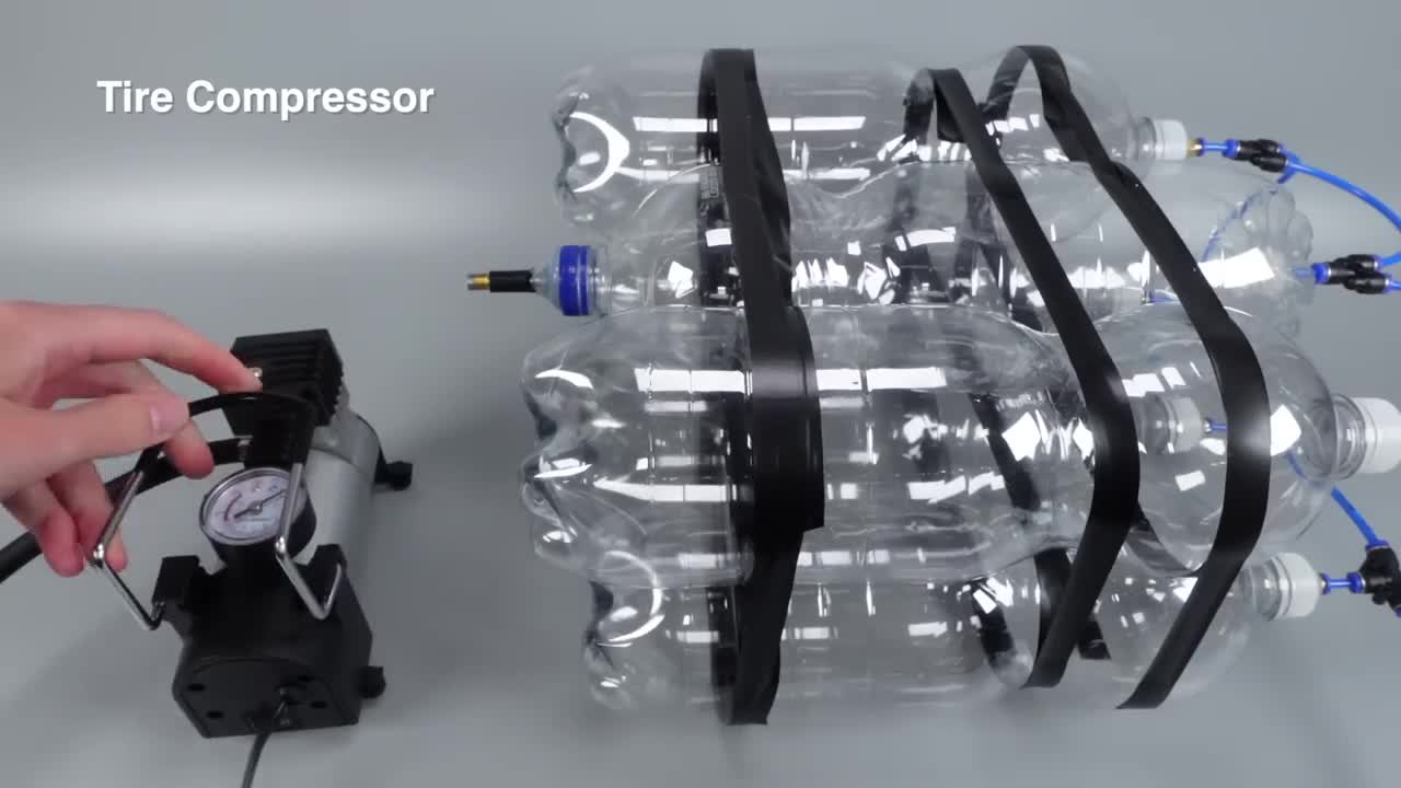 Running Lego Engines with Air