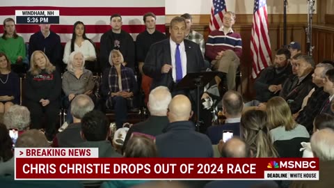 Chris Christie Drops Out Presidential Race