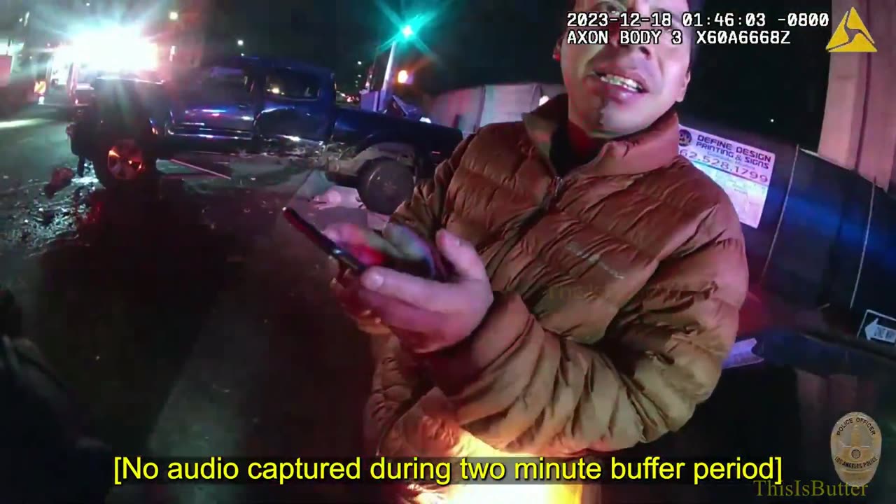 Bodycam shows suspected DUI driver crashes into at least 2 others involved in separate crash