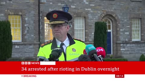 BBC News - Press Conference In Dublin