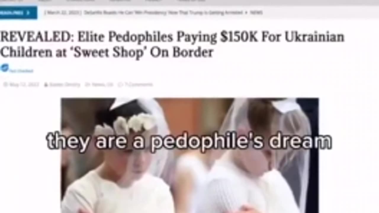 PURE EVIL UKRAINE - CHILDREN AS SEX SLAVES and ORGAN HARVESTING PRODUCTS