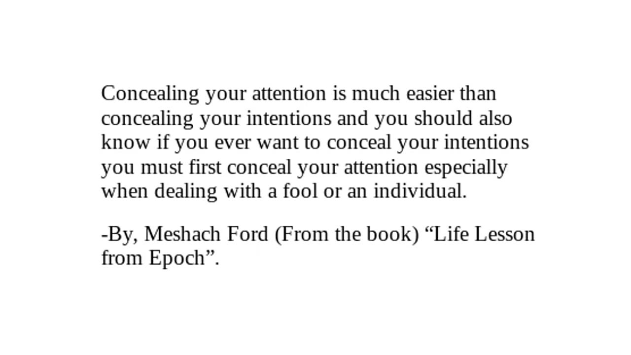 "Life Lesson from Epoch" -Checkout Description