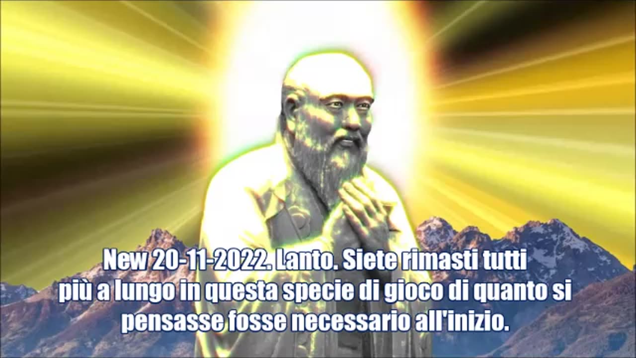 Lanto. Siete rimasti tutti più a lungo in questa specie di gioco