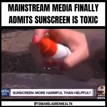 Sunscreen good or bad.