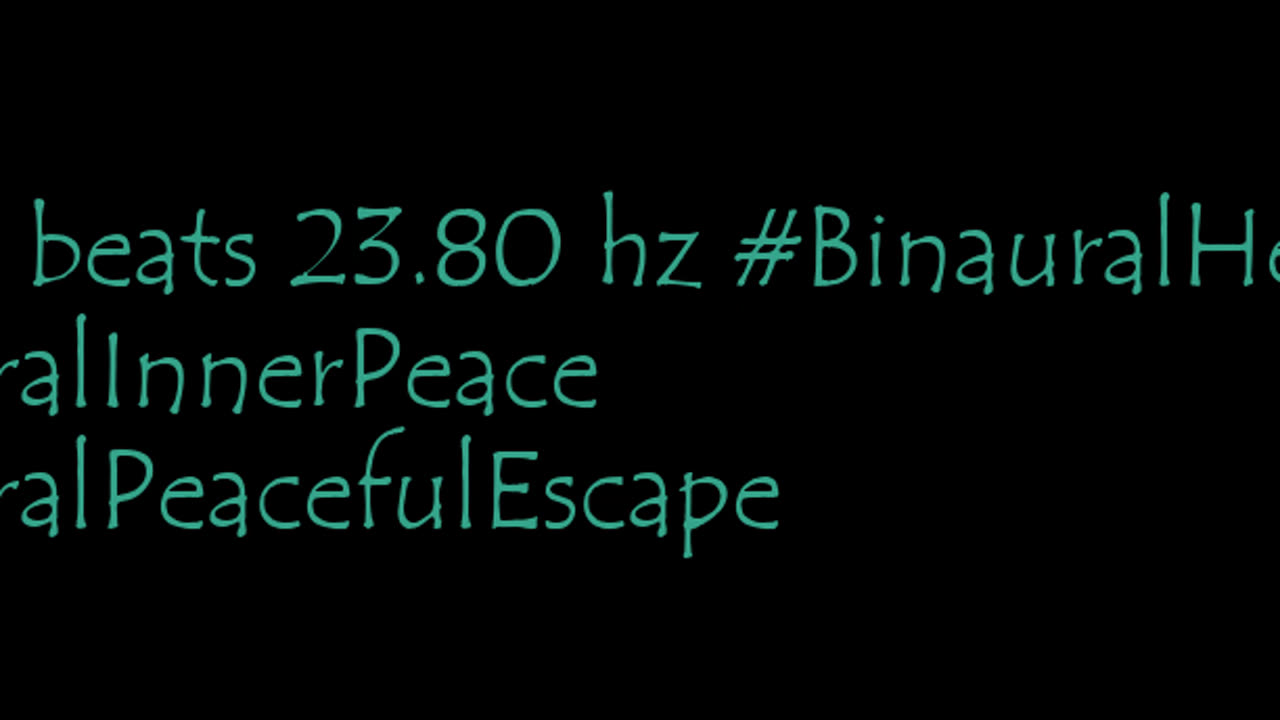 binaural_beats_23.80hz_BinauralMindRelax AudioSphereMindfulRelaxation SleepInducing