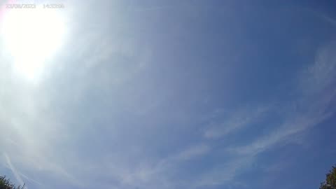 Sky Timelapse #155 - 4K - 23/8/2023