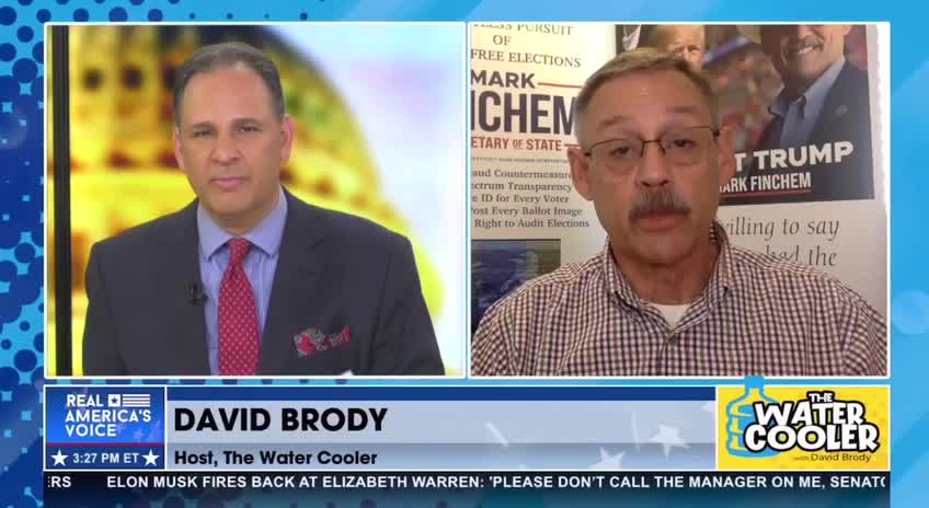 Mark Finchem believes they may be onto a racketeering case...