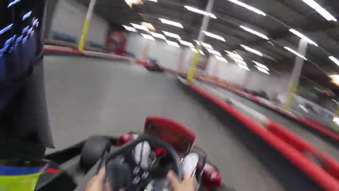 K1 Speed Indoor Go Karts helmet cam May 2016 WFO