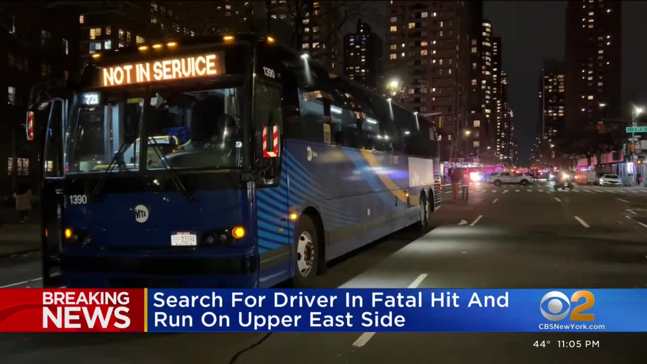 Police searching for driver in fatal hit-and-run on Upper East Side