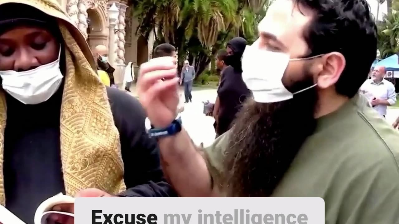 AGGRESSIVE Muslim ATTACKS Christians At BALBOA PARK | Sam Shamoun