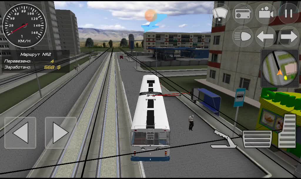 trolleybus driving game