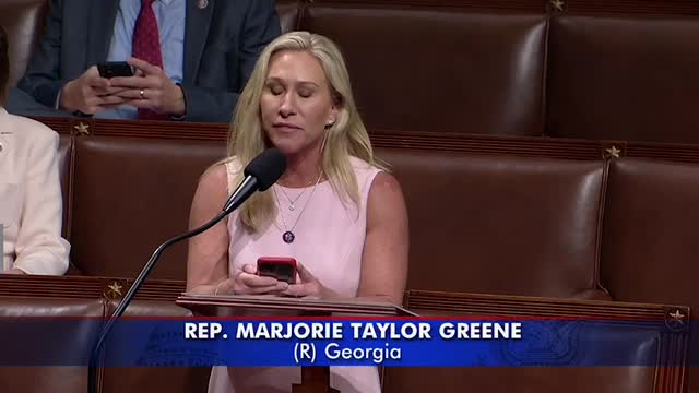 Marjorie Taylor Greene Defends the US from China Theft in Congress