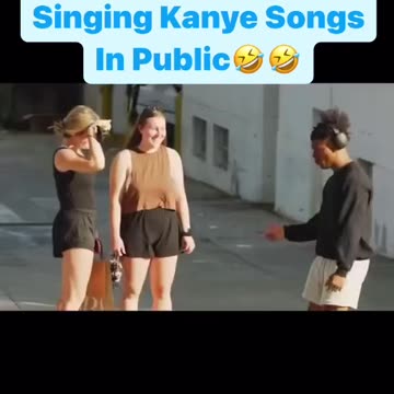 Kanye Fan Performs Praise God (Ft. Travis Scott & Baby Keem) In Public🔥