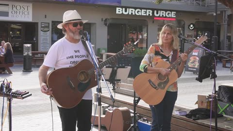 Raymond Smith and Gabrielle Porter - God Given Human Rights - Performing at Tamworth (10 May 2024)