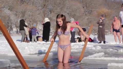 Belarusians celebrate Epiphany ice swim Day 4