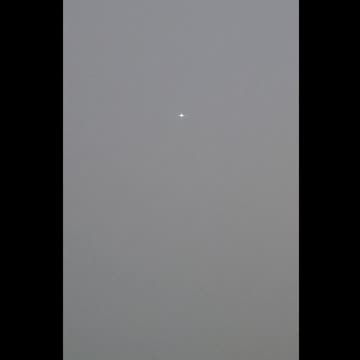 UFO? Over a Beach in Southern California!