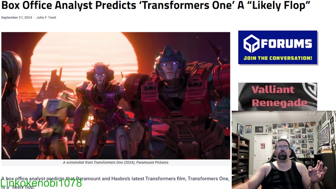 Transformers One Flopping In The Box Office