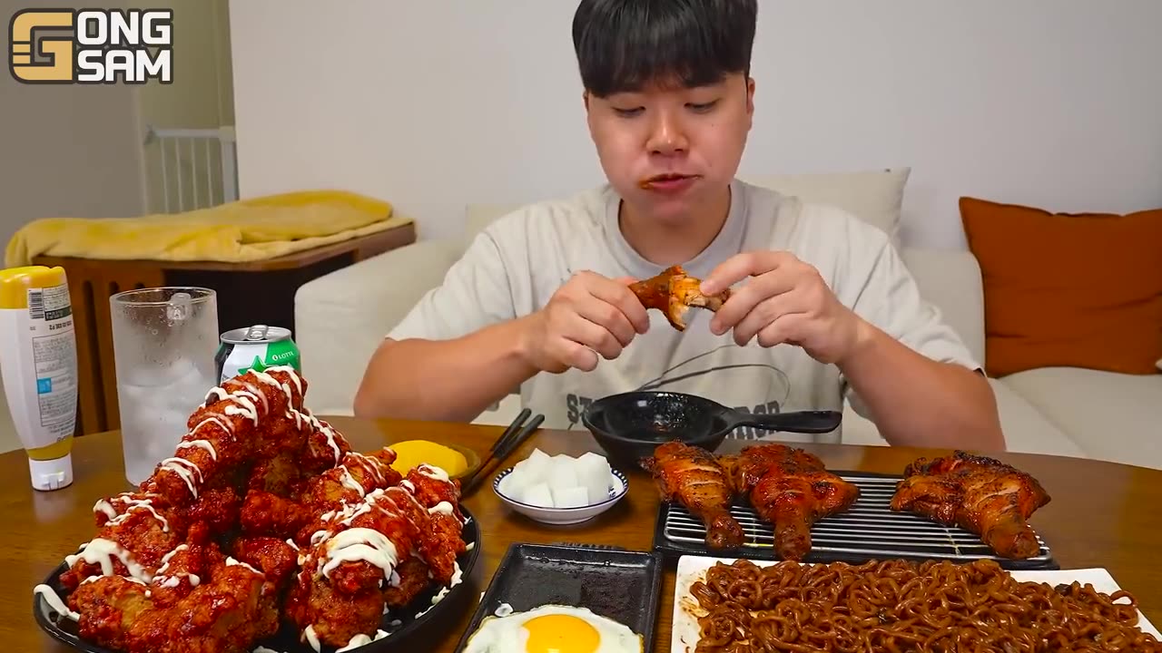 mukbang korean food #140