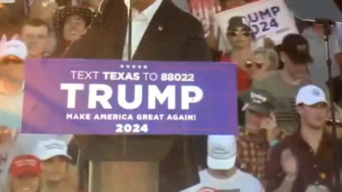 President Trumps speech to packed Waco Texas crowd