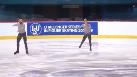 *Scary Fall - Please Beware* - Ashley CAIN / Timothy LEDUC, GOLDEN SPIN ZAGREB PAIRS FS Dec.-11