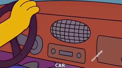 electric transportation simpsons