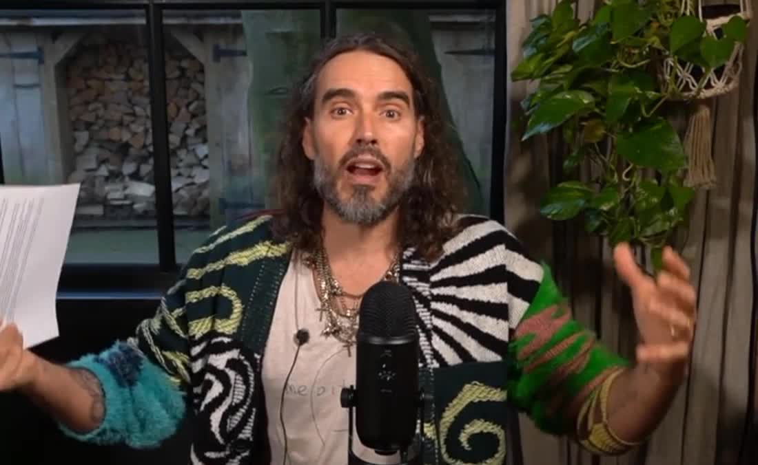 Russell Brand - We Have to Love One Another - Freedom Convoy - Rumble