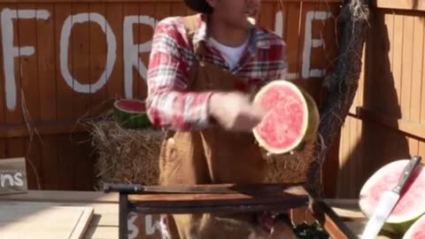 The Magical Fruit Stand 🍉 #farmlife #magic #loop