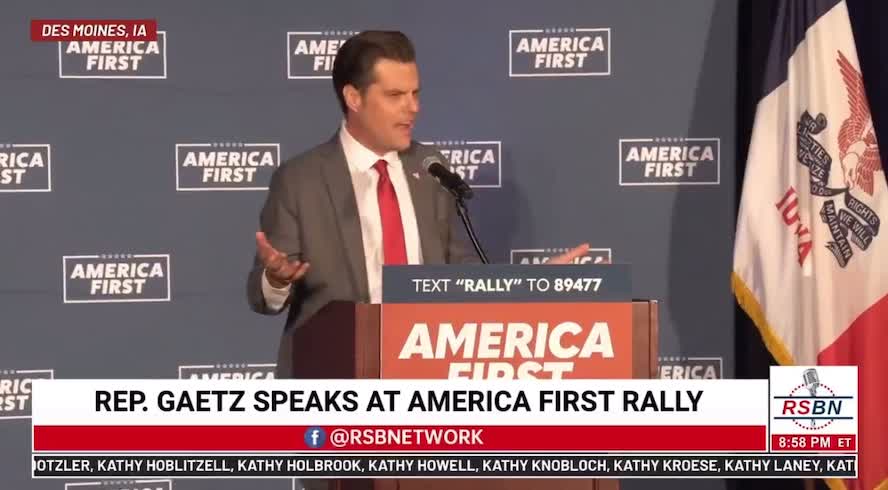 Matt Gaetz On CDC Crazy Mask Recommendations!