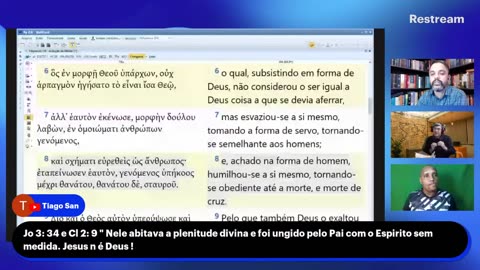 REGISTROS SAMURAI - FI027fmUXPU - A PREEXISTENCIA DE CRISTO E DA HUMANIDADE