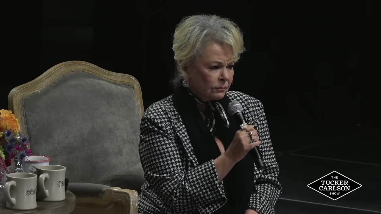 TCN TUCKER Roseanne Barr Unleashes on Leftist Hypocrisy and Corruption in Fiery Speech