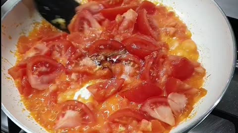 Stir-fried Tomato Eggs