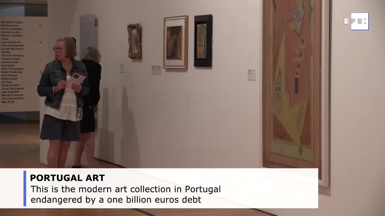 One billion euros debt endangers Portuguese modern art collection