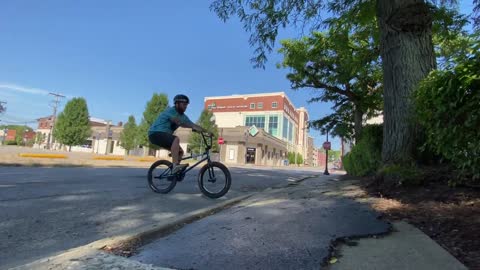 Helmet Acts For Damage Control When A Biker Hits The Ground