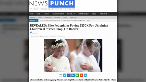 Whistleblower: Ukraine Is Harvesting Children in Adrenochrome Labs for VIP Elites