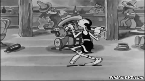 POPEYE THE SAILOR MAN: Blow Me Down! (1933) (Remastered) (HD 1080p) | William Costello