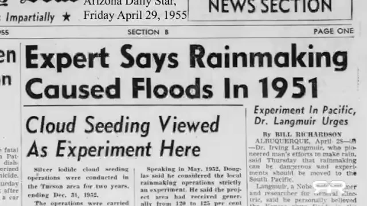 Reese Report: How to Steer Hurricanes, Flood Homes, and Steal Lithium