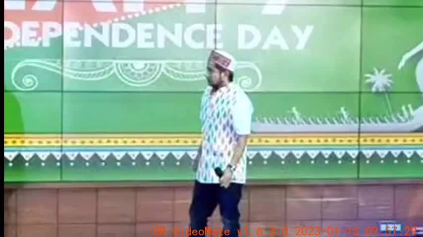 pawndeep rajan अभी अभी मुंबई में live आकर 15अगस्त का celebration देशभक्ति song