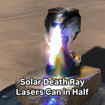 Solar Death Rath cut half a pepsi can