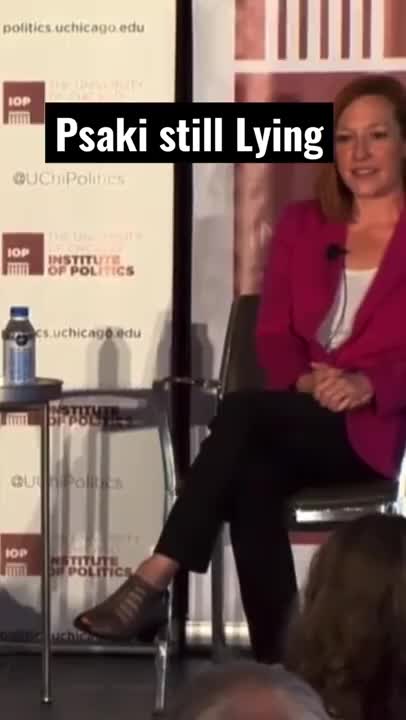 Jen Psaki Still Blatantly Lying In the Face Of The People...