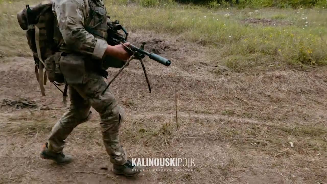 Belarusian Volunteer Unit Battling Russians in Kursk