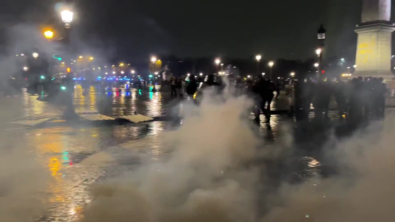 Paris Protest Against Pension Reform