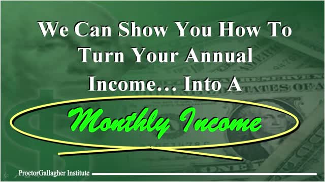 How to Turn your yearly income into your monthly income-Bob Proctor[the law ofcompansation]