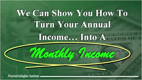 How to Turn your yearly income into your monthly income-Bob Proctor[the law ofcompansation]