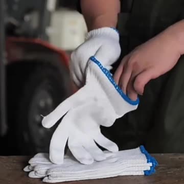 Wear-resistant And Breathable Construction Welding Woodworking Work Gloves