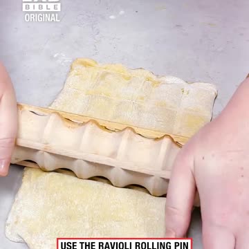 You can now make the perfect ravioli pieces 😮‍💨