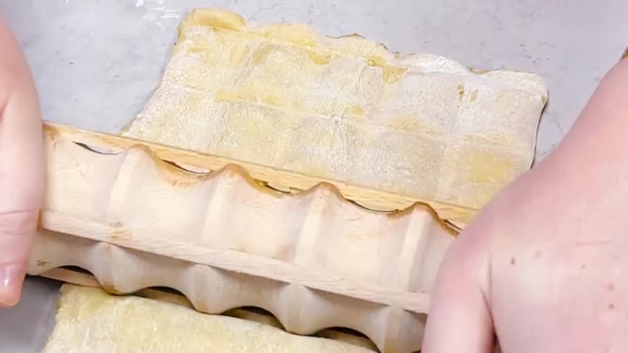 You can now make the perfect ravioli pieces 😮‍💨