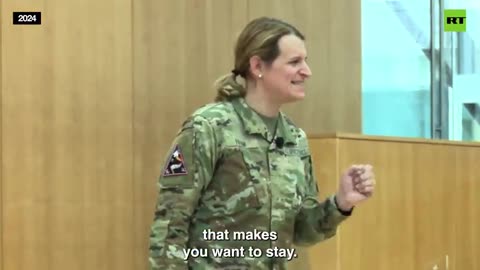 Trans freak U.S. Colonel calls for more trans soldiers… AGAIN!