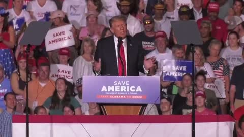 TRUMP SLAMS #WOKENESS AT AL RALLY