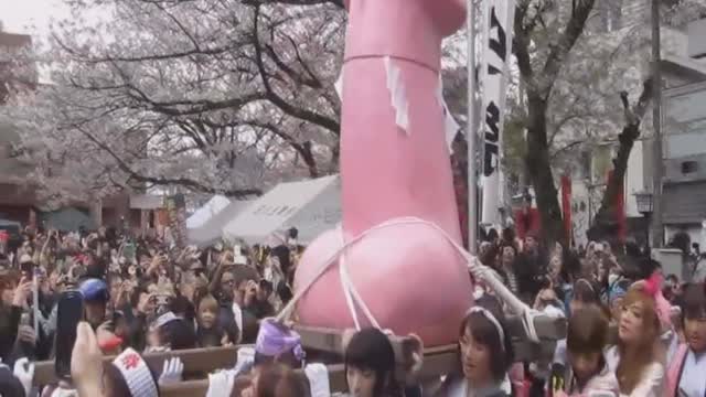 Japan's SECRET PENIS FESTIVAL!